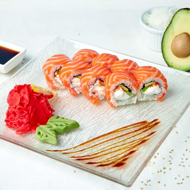 Must-Try Volcano Roll at Our Sushi Bar